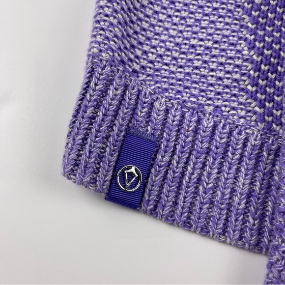 Ivivva Purple Busy To Be Cozy Pullover Sweater 10 - Picture 4 of 5